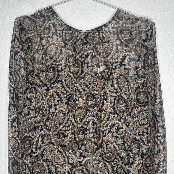 NWT Veronica Beard PALMORA Silk Mini DRESS in MARINE BLUE Gray MULTI Size 8 - Picture 4 of 15